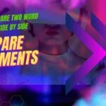 how to compare two word documents side by side online