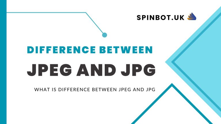 difference between jpeg and jpg image