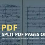 learn how to split pages in pdf online free