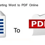 How do I convert a Word document to PDF online?