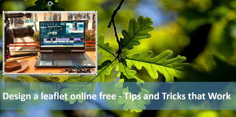 Design a leaflet online free - Tips and Tricks that Work