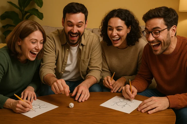 Beetle Drive Game Dice Roll