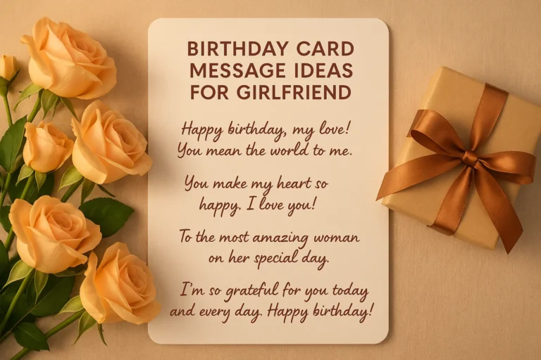 What to write in a birthday card for girlfriend examples