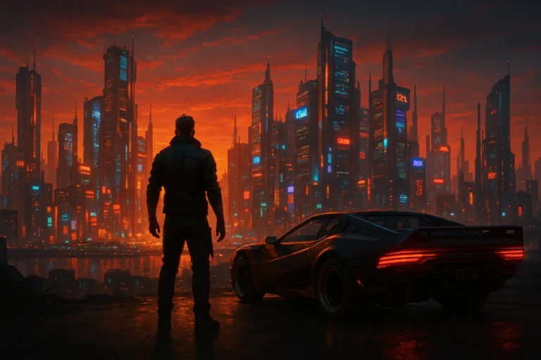 Phantom Liberty Night City Scene