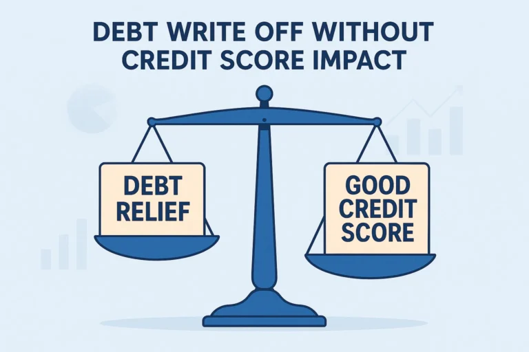 How to write off debt without affecting credit score UK