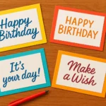 What to write in a happy birthday card
