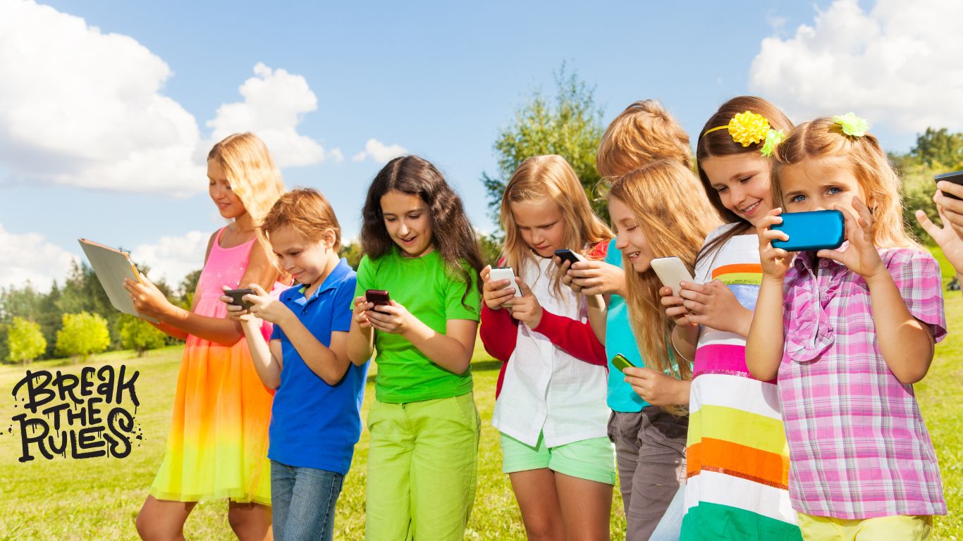 kids breaking social network rules