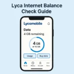 How to check Lyca Mobile internet balance step by step