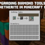 Upgrading Diamond Tools to Netherite in Minecraft 1.20