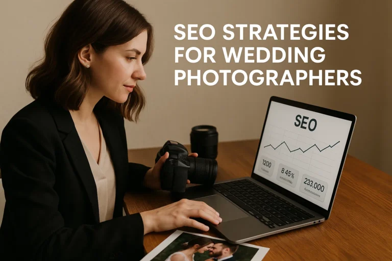 SEO tips and marketing guide for wedding photographers