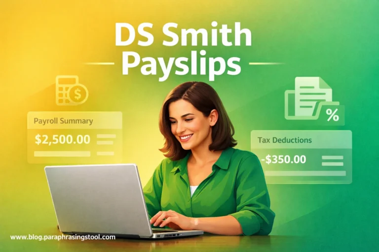 DS Smith payslips employee online access