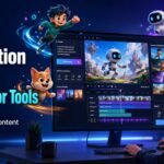 AI animation video generator tools for animated content dashboard